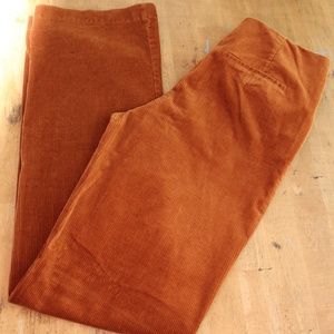 Wide Leg Corduroy Trousers
